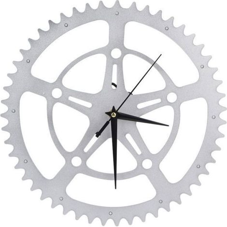 Horloge murale simple, design sans cadre, en forme de pentagramme, silencieuse, idéale comme cadeau de décoration. (1/5)