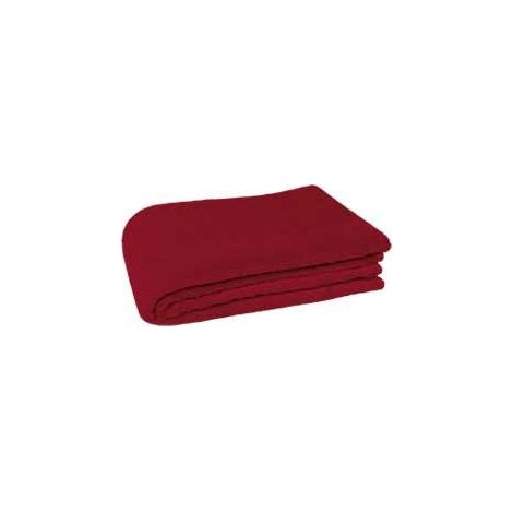 Manta bebé con microfilamentos VALENTO Crib  Rojo              105 x 75 cm
