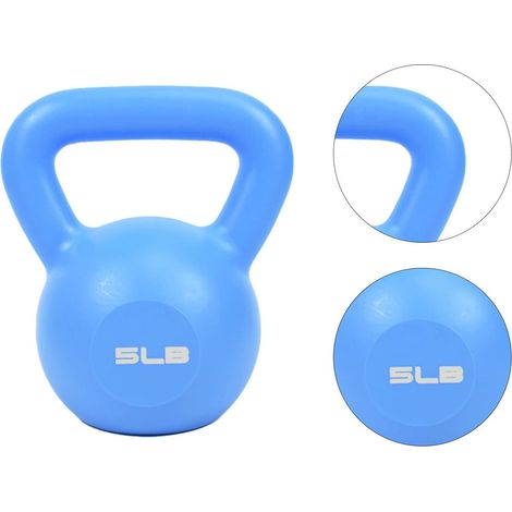 Kettlebell de Fitness, Poignée Confortable, Fond Stable, Polyvalent pour les Exercices D'entraînement pour Hommes et Femmes, PE EPI (1/4)