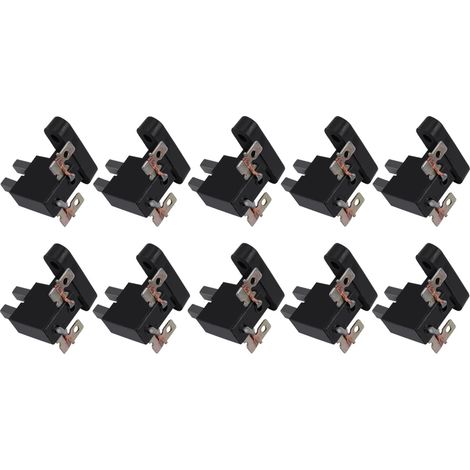 10 balais de charbon universels pour générateur 4KW 5KW 7KW, lot de pièces de rechange (1/5)