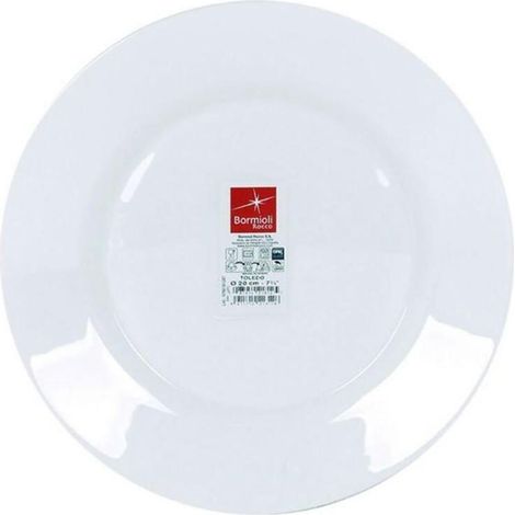 BORMIOLI plato postre toledo 20 cm , Plato hondo Toledo 20 cmFabricado en vidrio de alta calidadApto para lavavajillas y microondasMedidas: 23 x 23 x 1,5 cm. (1/3)