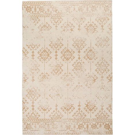 Tapis à Motifs Tissés "Ozel" 120x170cm Beige