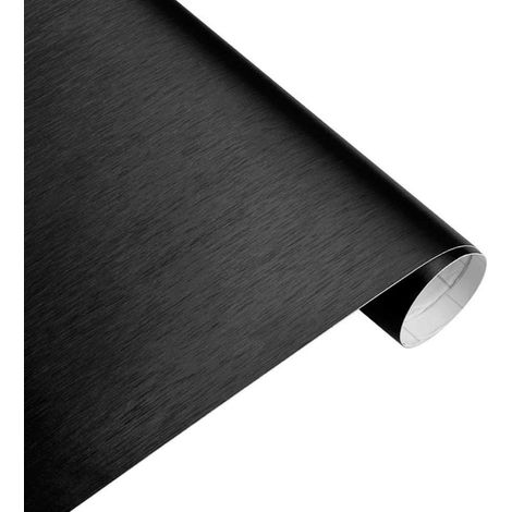 Dekorative Auto-Wrap-Folie 1,52 x 28 m, gebürstetes Dunkelgrau
