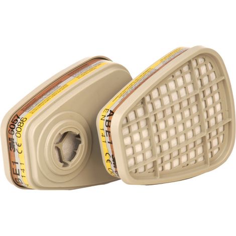 3M Kombifilter A1B1E1 6057 EN141 f.Art.Nr.4000370680/-690 4 Stk