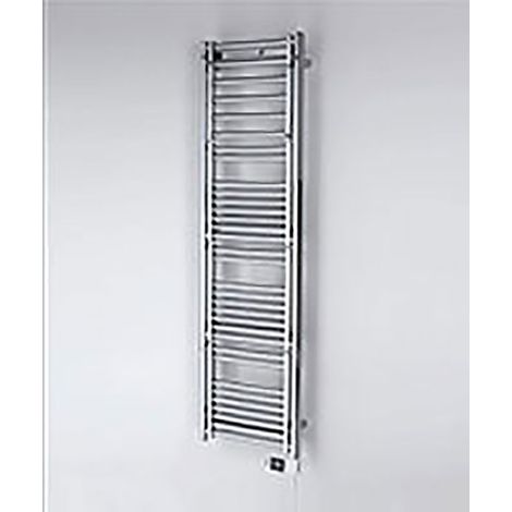 Sèche-serviette électrique chromé de 1809mm de haut et 512mm de large - 500 Watt - STEN1809/512E8CRO