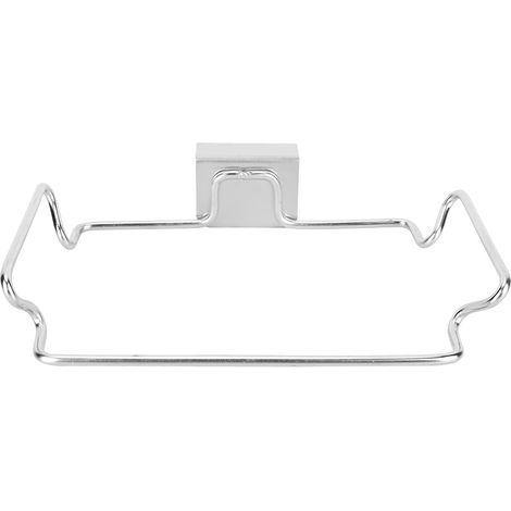 Porte-serviettes et support de rangement en acier inoxydable pour cuisine, organiseur pour poubelle et déchets