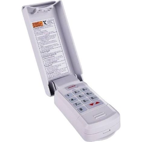 Télécommande sans fil pour porte de garage compatible Intellicode GK-R, portée de transmission de 100 m, clavier rétroéclairé pour une utilisation domestique (1/3)