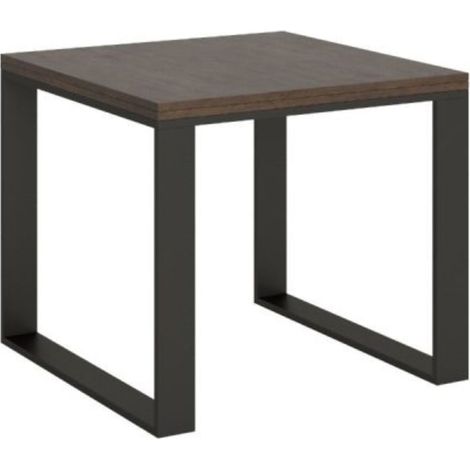 Tavolo "Siracusa" allungabile in legno per sala da pranzo -Allungabile fino a 240 cm / Noce (1/4)