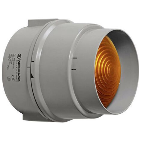 Werma Signaltechnik Signalleuchte  890.300.00 890.300.00  Gelb Dauerlicht 12 V/AC, 12 V/DC, 24 V/AC, (1/3)