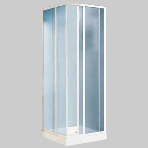 Box Doccia Angolare Smeralda - Bollicine Acrilico 58-68X58-68 Ap. 33-48