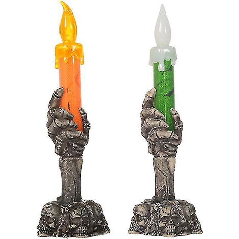 2 Stück LED-Kerzenlampen