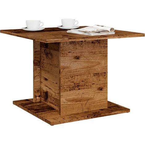 Couchtisch Altholz-Optik 55,5x55,5x40 cm Holzwerkstoff