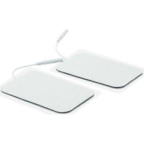10 large replacement electrodes for TENS unit (7 cm x 12 cm) (1/2)