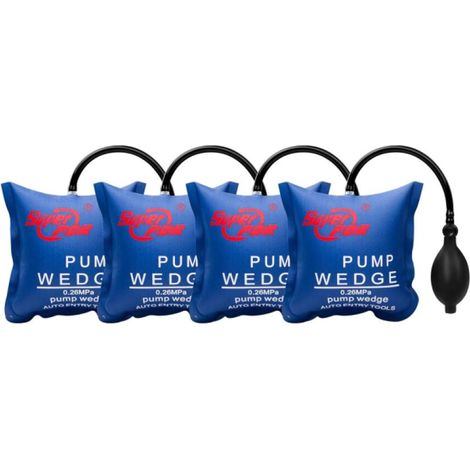 Lot de 4 coussins de montage de 300 kg Pro, cric à coussin d'air, montage de fenêtre pour porte et fenêtre, poids porteur de coussin de levage, coussin de gonflage (1/5)