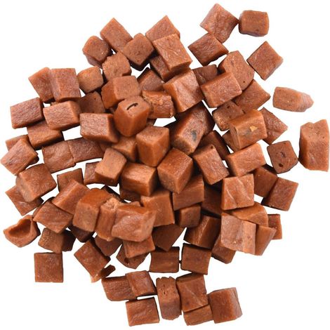 Friandise Hapki cubes de saumon pour chat 85 g sans gluten - Flamingo