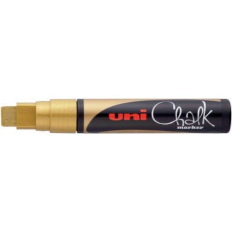 MARCADOR CHALK PWE-17K PIZARRA VERDE 15MM. ORO UNI-BALL 222125000