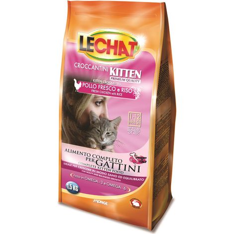 LECHAT CROCCANTINI KITTEN 1,5 KG