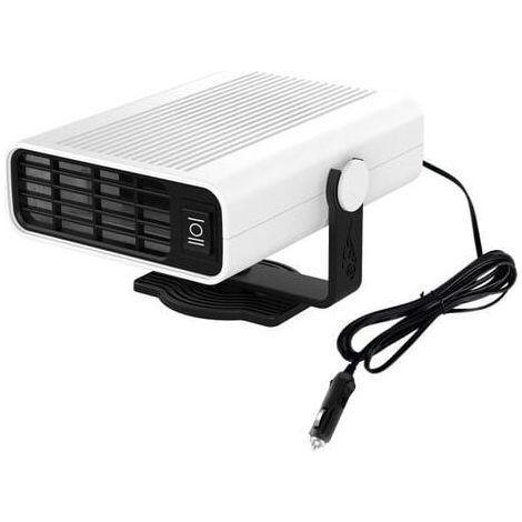 Chauffage de voiture portable 1 en 1 avec fonction chauffage/refroidissement (12 V, blanc) (1/5)