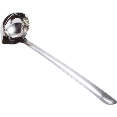 Séparateur de soupe en acier inoxydable avec louche, écumoire (1/5)