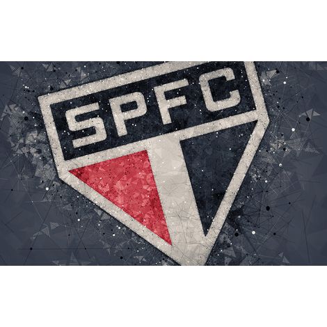 Papier peint panoramique Foot / Football - SPFC - 130 cm x 81 cm (1/2)
