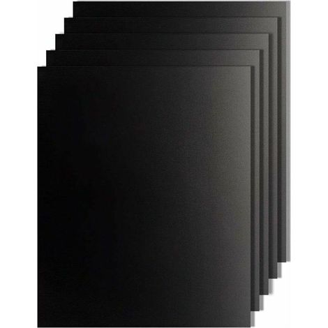 5 tapis de cuisson antiadhésifs réutilisables, 50 x 40 cm, fibre de téflon, pour barbecue et pique-nique, résistant à la chaleur (1/5)