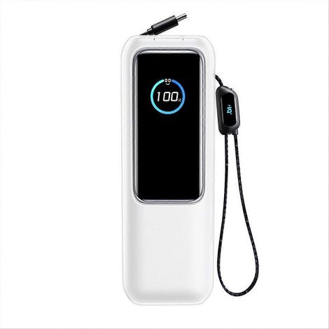 Stoßfeste Silikonhülle für 25.000 mAh 165 W Powerbank, Tragetasche mit Kartenfach und integriertem Schutz C (1/5)