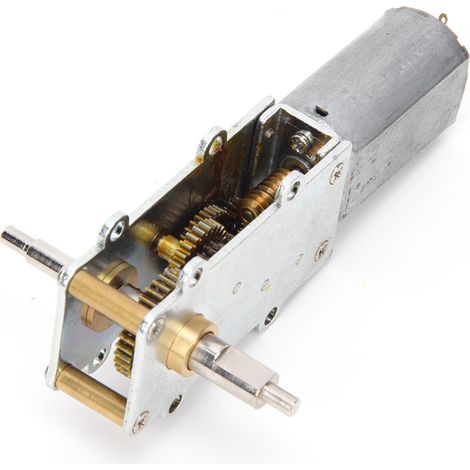 Moteur à engrenage à vis sans fin pour jouets électriques, moteur réducteur de vitesse DC324V pour applications multiples, 12 tr/min (1/5)