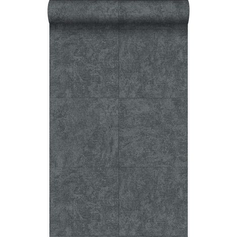 papier peint brique gris foncé - Origin Wallcoverings (1/5)