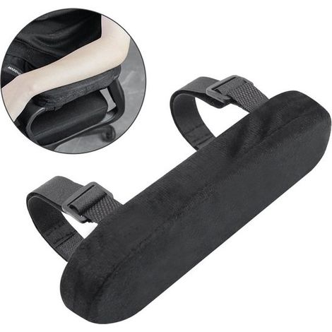 Cuscinetti per braccioli, cuscini per braccioli, protezioni per braccioli per sedie da ufficio, braccioli per sedie da gaming, supporti per gomiti per sedie da ufficio, 23,5 x 7,5 x 3 cm 2 (1/5)