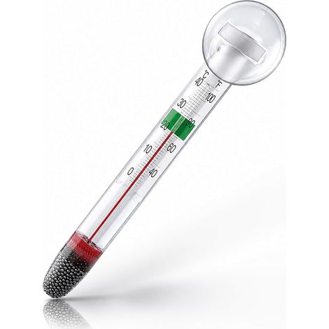 Thermomètre Aquarium avec Ventouse Analogique 0-40°C – Haute Précision (1/5)