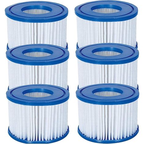 APEX Filtre de rechange Bestway pour spa de type VI, paquet de 6 (6 pièces) (1/5)