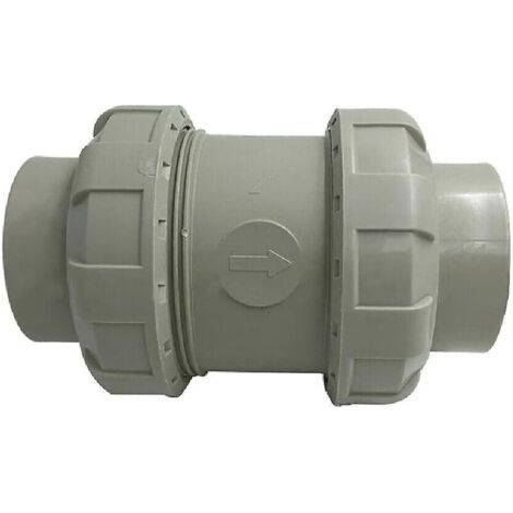 Diameter(20mm)waterproof Lmell gray in-line check valve for washing machine (1/2)