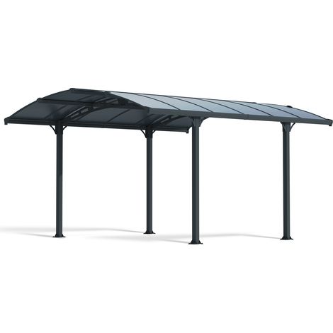 Palram - Canopia Aluminium Carport Tucson 4300 anthrazit 435x359x242 cm (1/5)