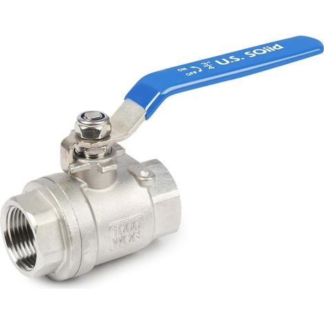 Vanne à bille 3/4" DN20 - Acier inox 316 - Femelle femelle - 16 bar (1/5)