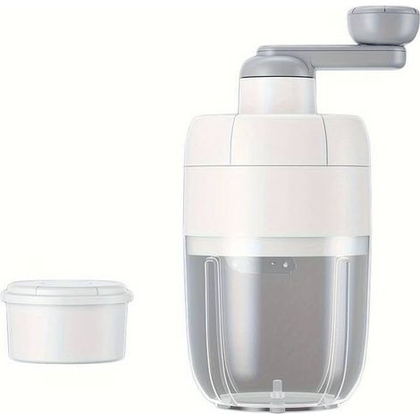 Manuelle Eisraspelmaschine, Eishobel, tragbarer Smoothie-Maker, einfach zu bedienen, jede Maschine wird mit einer kostenlosen Eisform geliefert