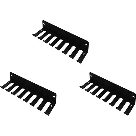 3X Support de Rangement de Salle de Sport Polyvalent, Crochet en Acier Robuste, Organisateur de Salle de Sport, Support Mural pour et Les Professionnels, 17 Pouces (1/5)