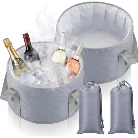 15L Flaschenkühler 2 pcs Sektkühler pliable avec sac (1/5)