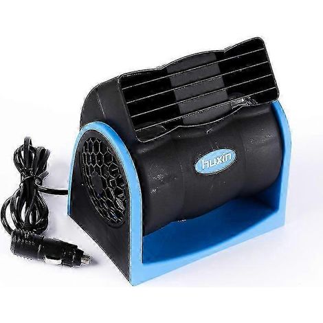 Ventilateur de refroidissement pour voiture, camion, bateau, allume-cigare 12V/24V, vitesse réglable, silencieux et performant. (1/3)