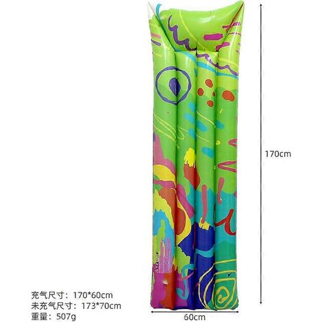 Bouée gonflable colorée style graffiti, bouée pour piscine, bouée gonflable épaisse pour adultes pour fêtes aquatiques en extérieur, bouée gonflable individuelle en PVC (1/5)