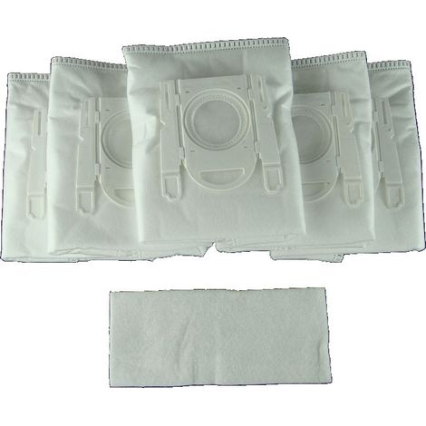 Bosch Neff Siemens GXXL / GXL Synthetic Vacuum Cleaner Dust Bag (Pack Of 5) (1/3)