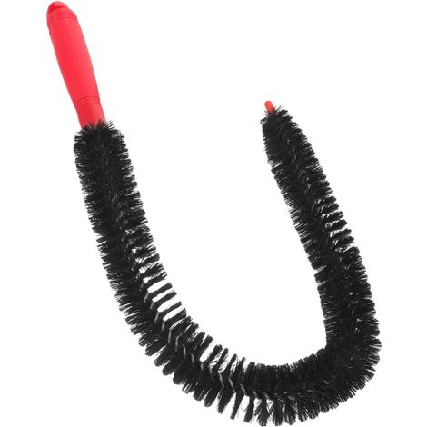 Brosse de nettoyage à manche long et flexible pour bouteilles vases (1/5)
