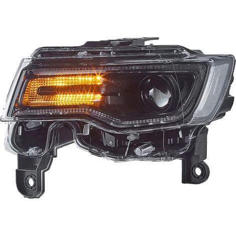 Phares, Technologie LED, Installation Facile, Ambre, Noir (1/2)