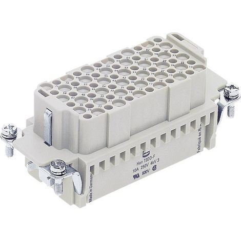 Harting 09 16 072 3101 Inserto femmina Han® DD 72 + PE A crimpare 1 pz. (1/2)