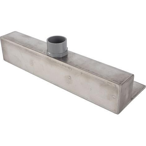 Déversoir de fontaine décorative en acier inoxydable 304, sortie de cascade, pour cour, jardin, Villa, piscine, 300MM (1/5)