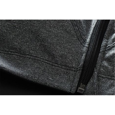 Soutien-gorge de sport respirant, bretelles élargies, fermeture éclair sur le devant, soutien-gorge de sport professionnel haute intensité, adapté à la course à pied et au yoga, taille L, gris. (1/5)