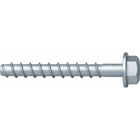 Vis à béton BTS BL 6-80/30 tête hexagonale SW13 Zn-Al - boîte de 50 - CELO - 9ZG680BTSBL
