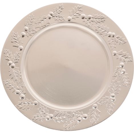 ASSIETTE PRES HOUX ARGENT - Atmosphera créateur d'intérieur (1/2)