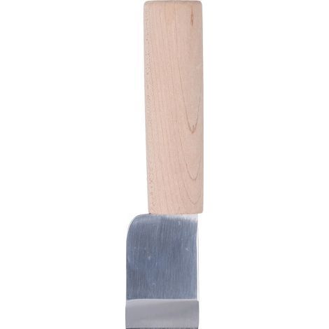 Ledermesser mit robustem Edelstahlgriff und Holzgriff, hohe Schärfe, ideal zum Lederschneiden und für Heimwerkerprojekte. (1/5)