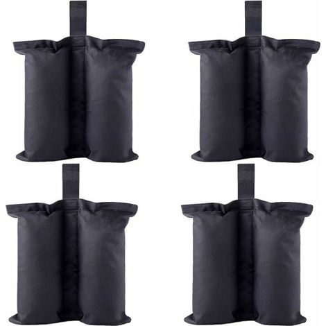 VURAHOME -4pcs Sacs de lestage pour abris instantanés de qualité supérieure - Sac de sable pour tente, tente - Sac lesté pour pieds (1/5)