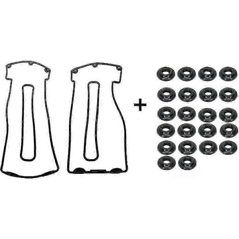 Kit de joints de cache-culbuteurs moteur 11120034104 11120034105 11129071589 11129071590 pour BMW E38 E39 E53 540i 740i X5 (1/5)